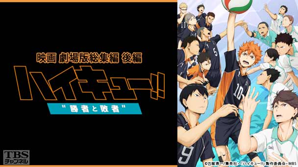 映画「劇場版総集編 後編『ハイキュー!! 勝者と敗者』」