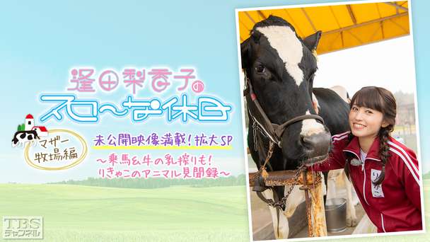 逢田梨香子のスローな休日 マザー牧場編 未公開映像満載!拡大SP〜乗馬&牛の乳搾りも!りきゃこのアニマル見聞録〜