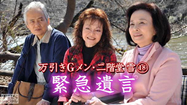 万引きGメン・二階堂雪18「緊急遺言」