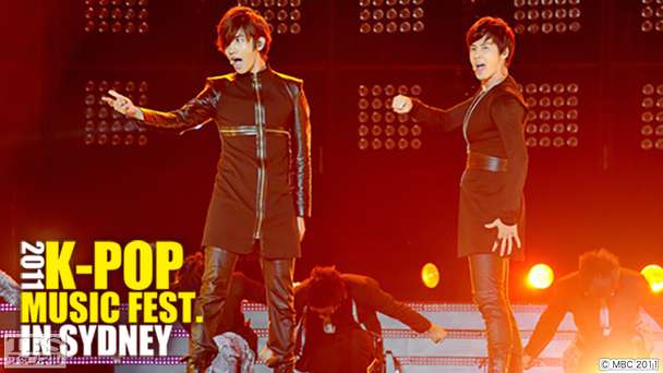 2011 K−POP MUSIC FEST. IN SYDNEY(東方神起ほか)