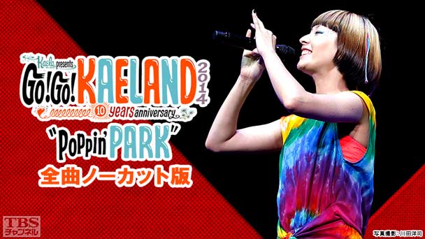 木村カエラ GO!GO! KAELAND 2014−10years anniversary−“Poppin’PARK”全曲ノーカット版
