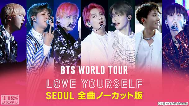 BTS WORLD TOUR 'LOVE YOURSELF' SEOUL 全曲ノーカット版
