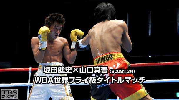 ボクシング WBA世界フライ級タイトルマッチ 坂田健史×山口真吾(2008年3月)