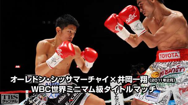 ボクシング WBC世界ミニマム級タイトルマッチ オーレドン・シッサマーチャイ×井岡一翔(2011年2月)