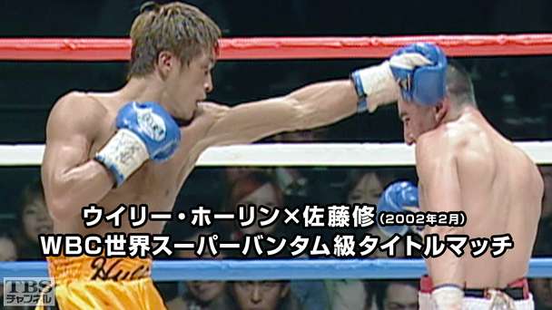 ボクシング WBC世界スーパーバンタム級タイトルマッチ ウイリー・ホーリン×佐藤修(2002年2月)
