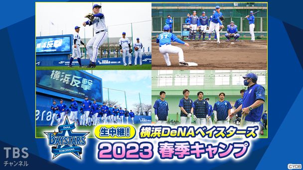 生中継!横浜DeNAベイスターズ 2023春季キャンプ